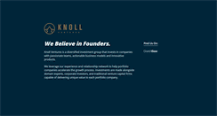 Desktop Screenshot of knollventures.com